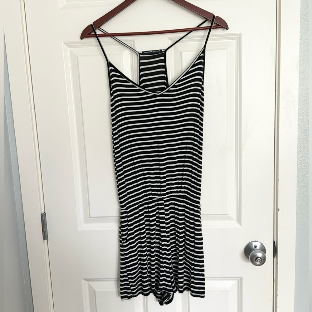 Brandy Melville Striped Romper